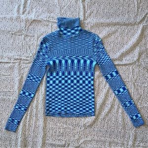 NWT Urban Outfitters Blue Turtleneck